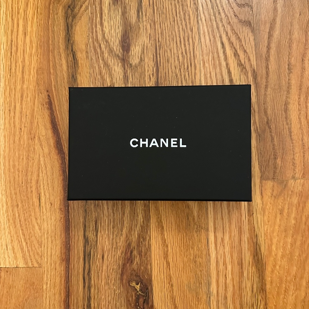 🖤 CHANEL Small Rigid Black Box – Authentic Packaging